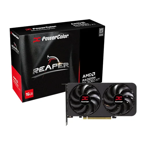 グラフィックボード・グラボ・ビデオカード PowerColor RX9060XT 16GB Buy PowerColor Reaper RX9060XT 16GB Graphics Card